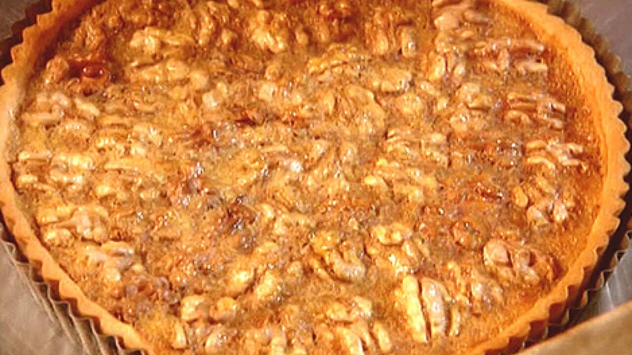Walnut tart