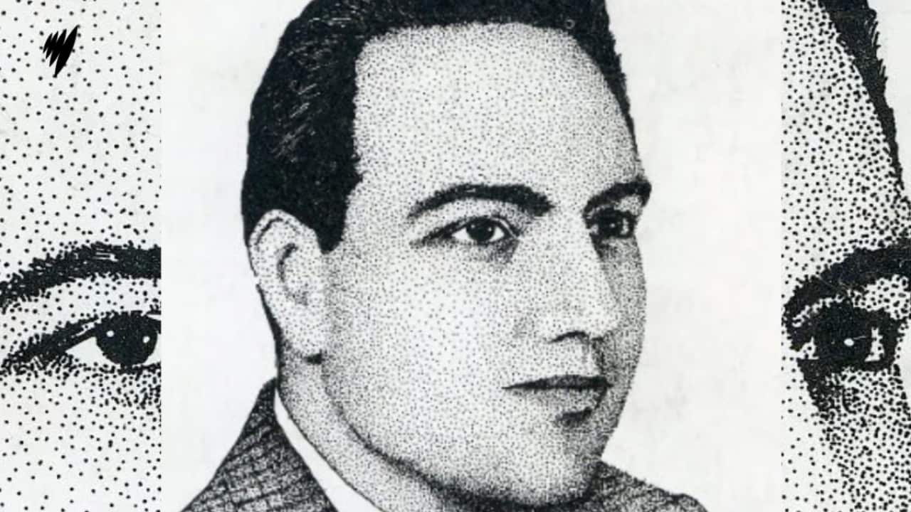 Ο Νίκος Νινολάκης, από το εξώφυλλο των απάντων του «Ο Αργοναύτης του Νότου» που επιμελήθηκε ο ομογενής πανεπιστημιακός Χρήστος Φίφης