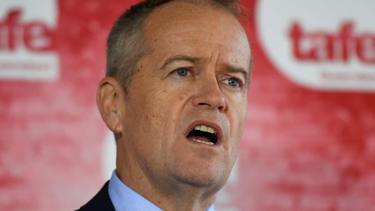 Federal Opposition leader Bill Shorten