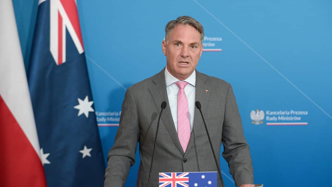 Australian Defence Minister Richard Marles visits Warsaw