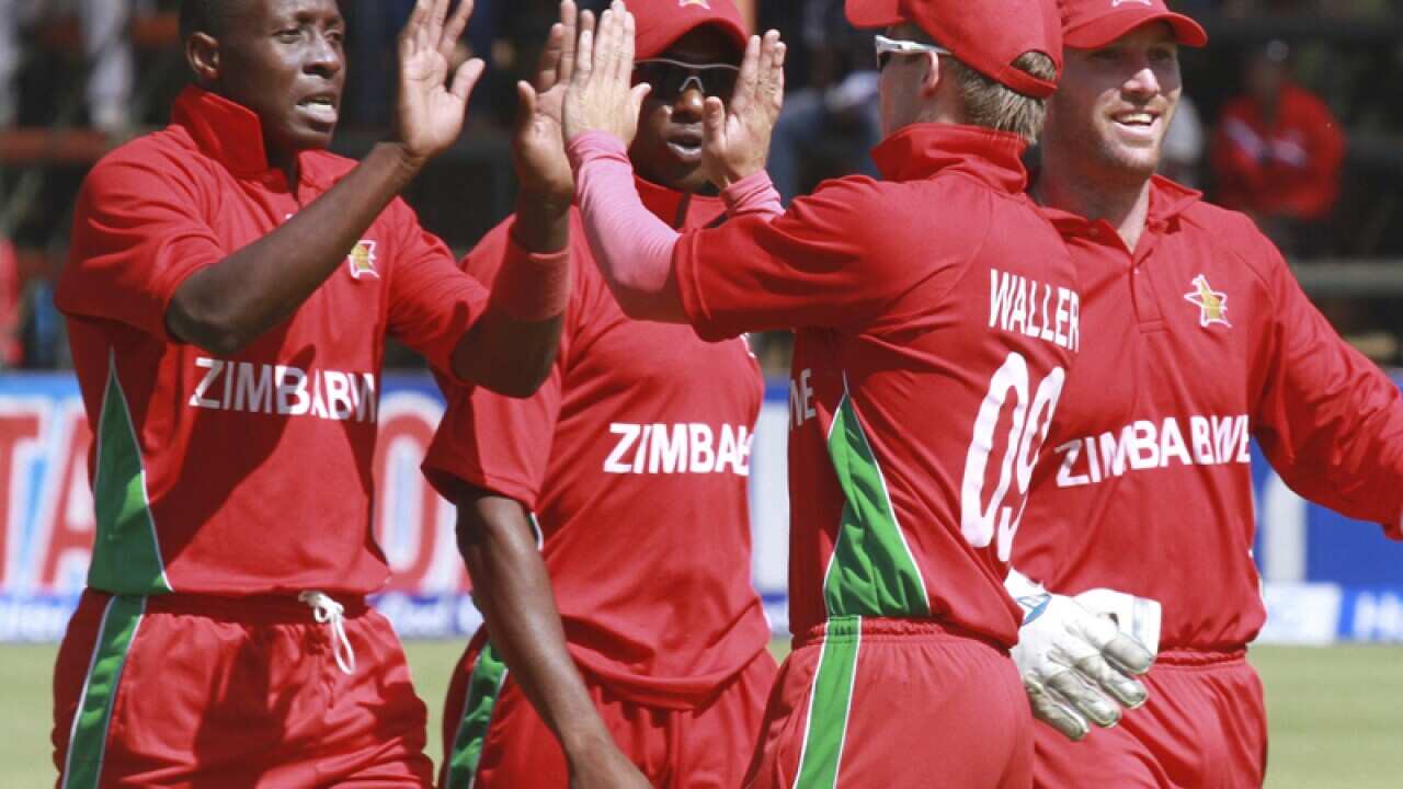 Members of the Zimbabwe national cricket team