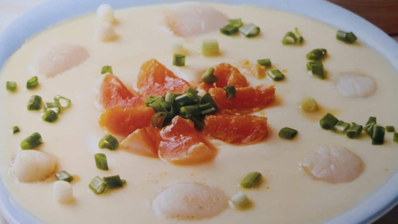 這麼美味的水蛋令人垂涎欲滴。