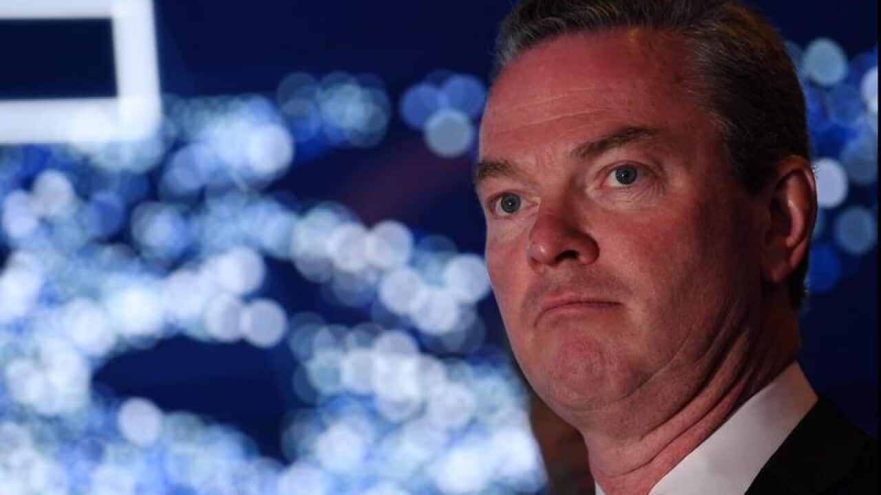 Minister for Defence Industry Christopher Pyne