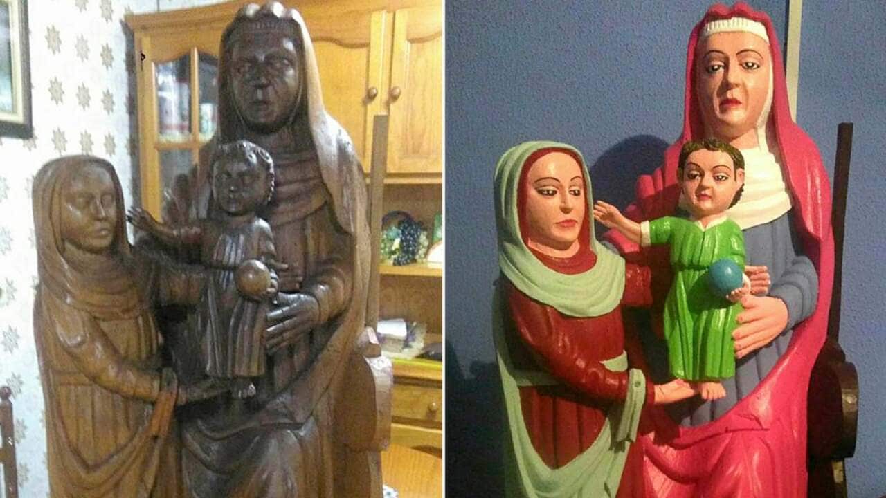The original statues date back to the 15th century. 