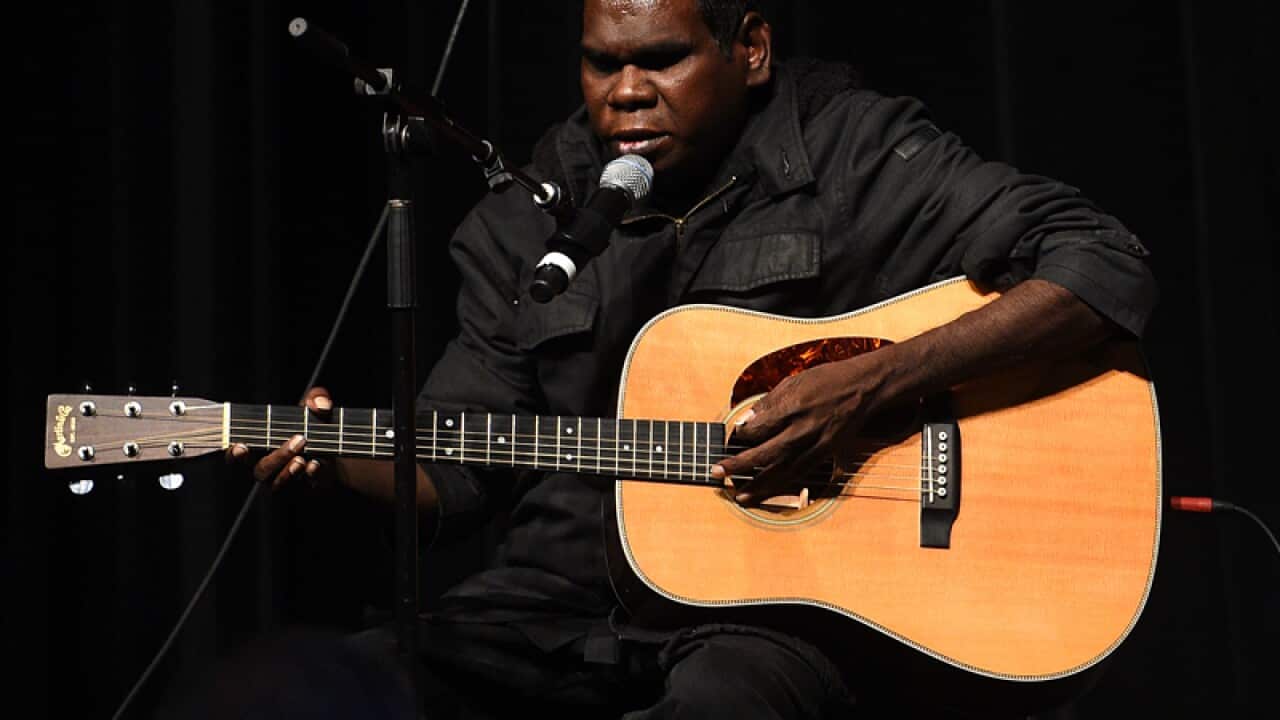 Aboriginal singer Gurrumul Yunupingu