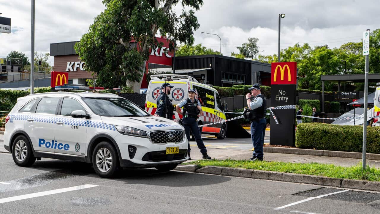 PARAMEDIC STABBING CRIME SCENE