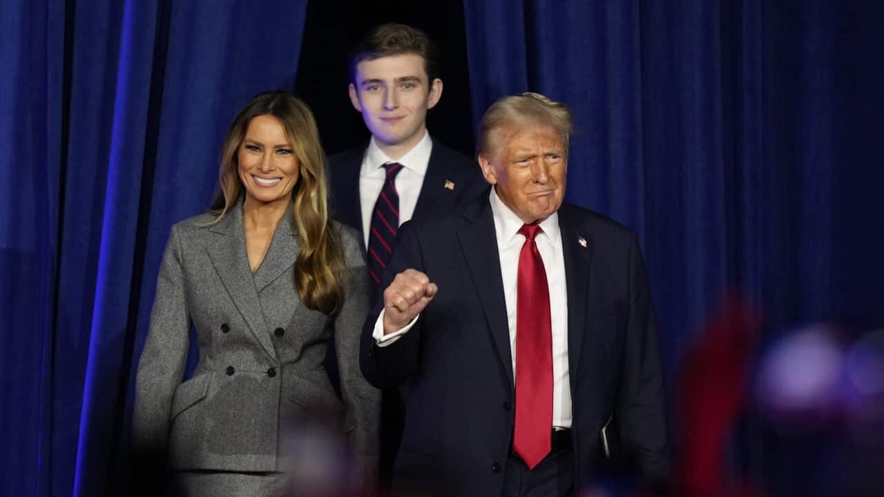 Donald Trump,Melania Trumo,Barron Trump