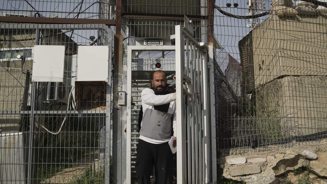 APTOPIX Israel Palestinians Oscars Director