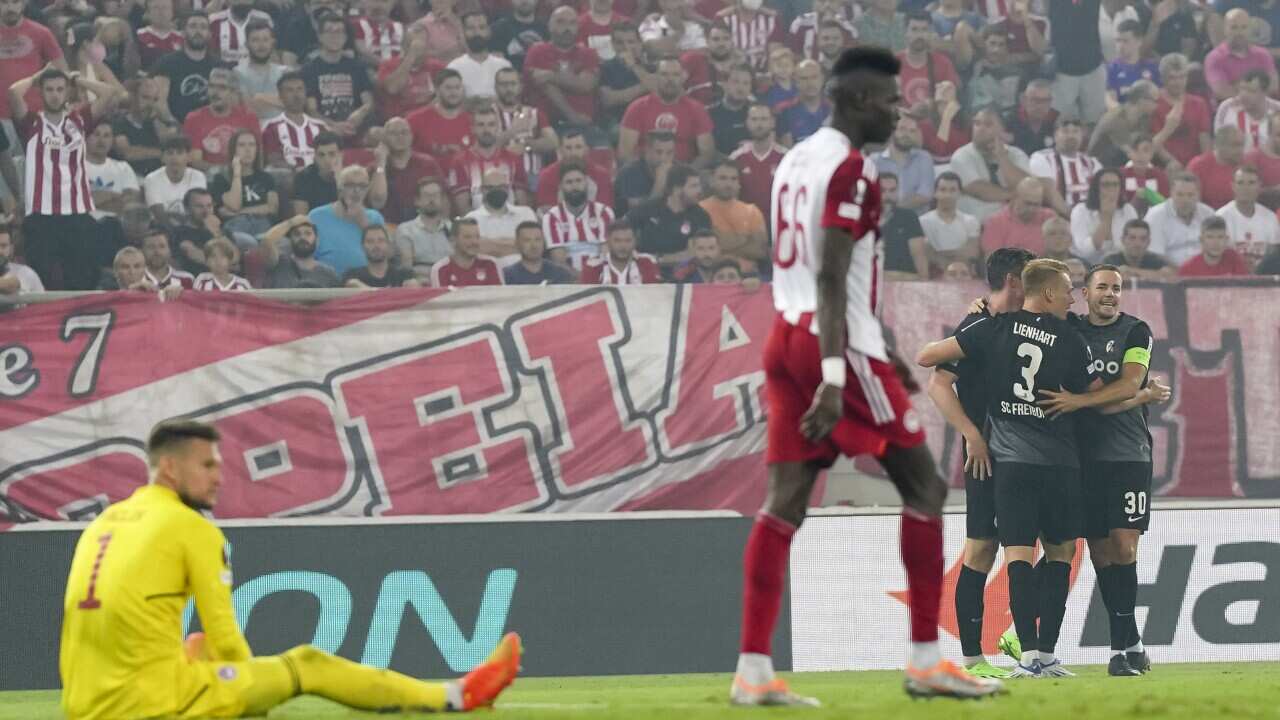 Olympiacos FC v Sport-Club Freiburg: Group G - UEFA Europa League