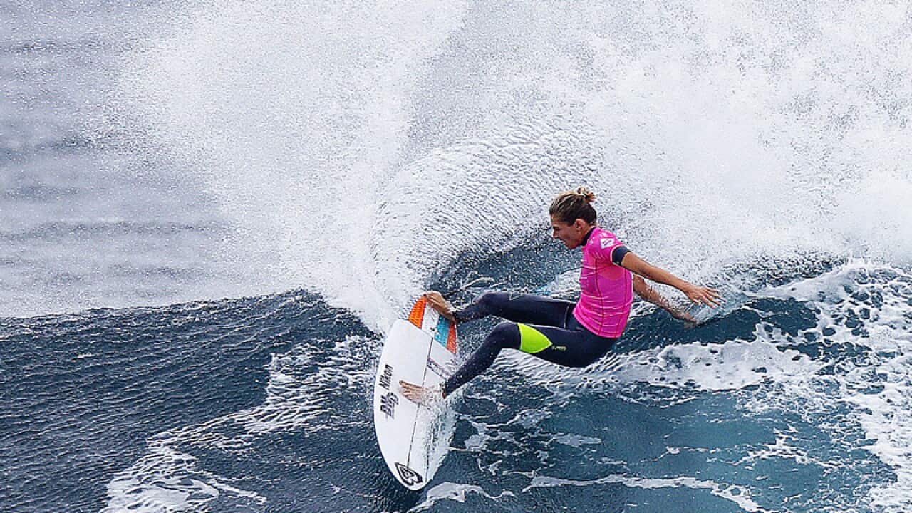 Australian surfer Stephanie Gilmore