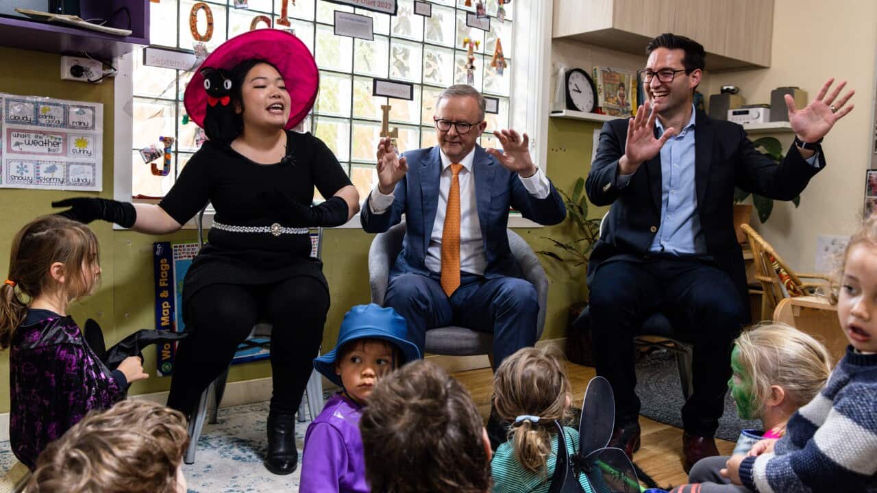 ANTHONY ALBANESE CHILDCARE CENTRE VISIT