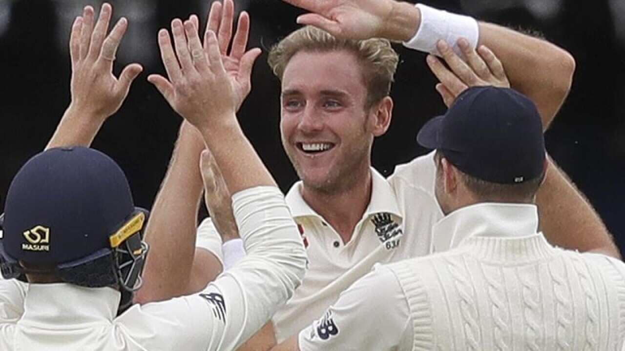 England cricketer Stuart Broad