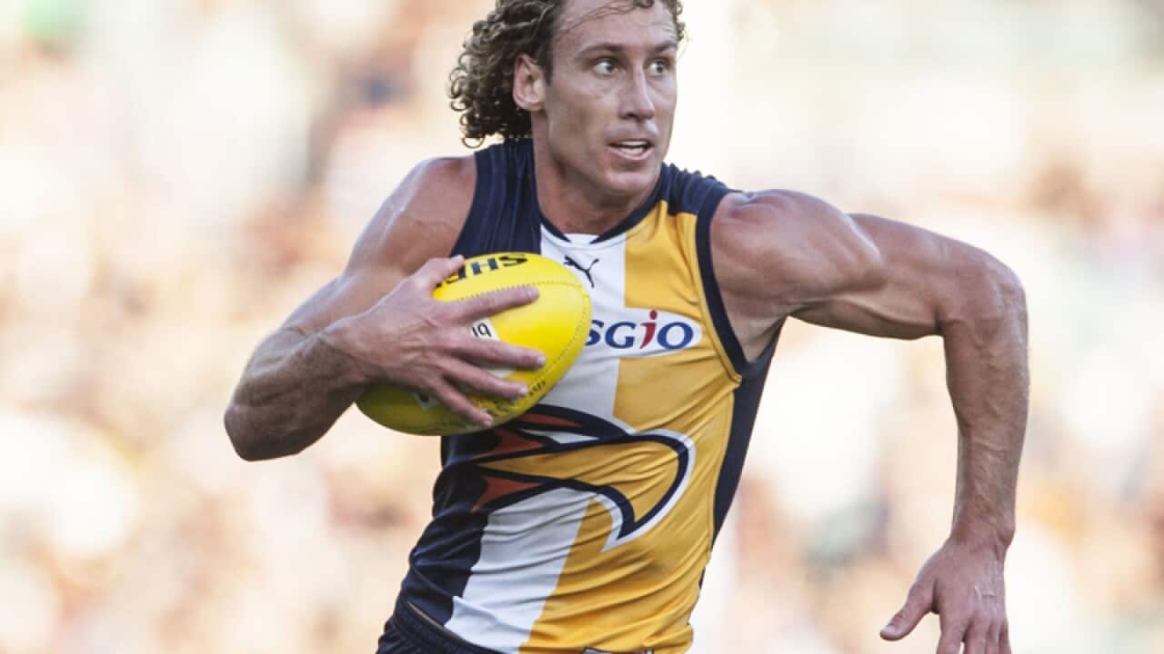 West Coast player Matt Priddis