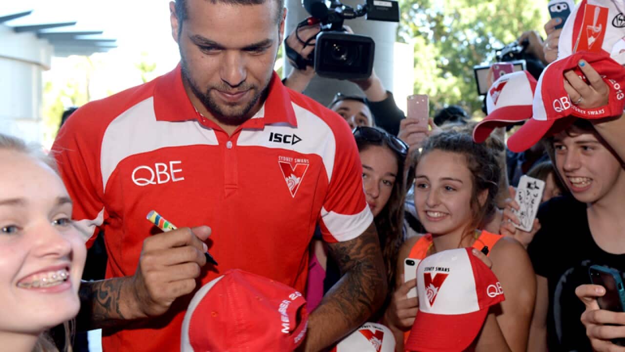 Sydney Swans AFL recruit Lance Franklin