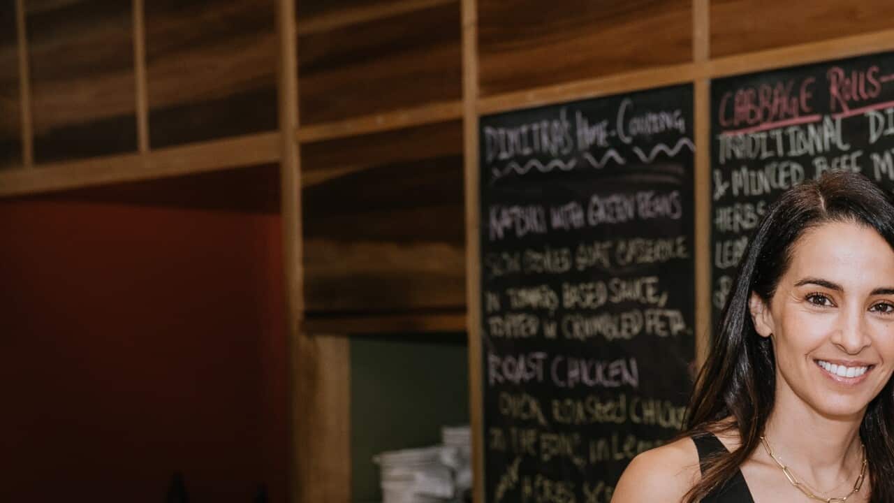 Nicole Papasavas and husband Stefanos Tsitsipas.