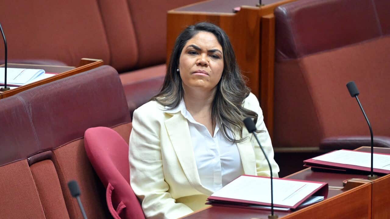 After defecting to the Liberal Party, Jacinta Nampijinpa Price has put herself forward as a candidate for deputy leader (AAP).