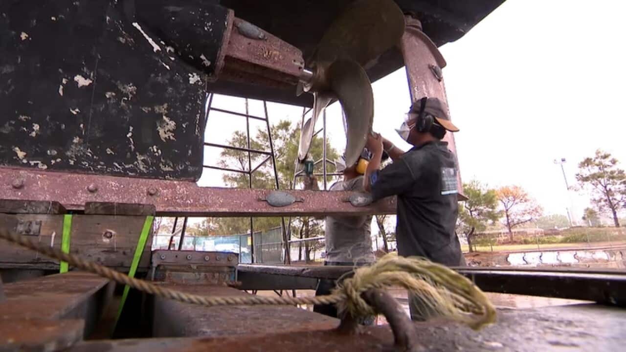 Deckhands from Tuvalu working in NSW