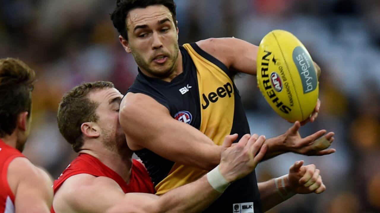 Richmond player Shane Edwards