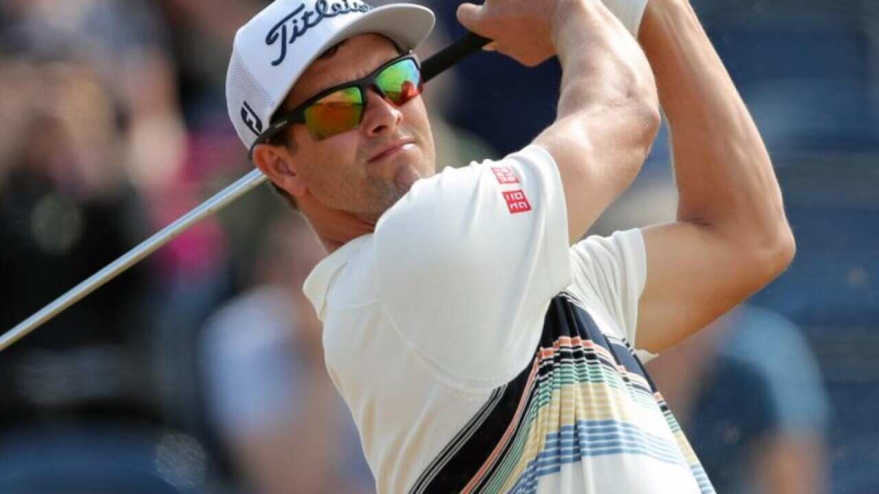 Australia's Adam Scott