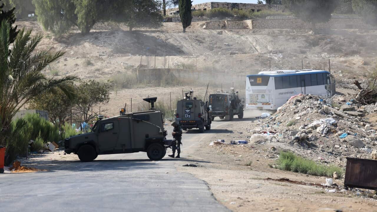 Israeli settlers visit evacuated West Bank settlement of Sanur