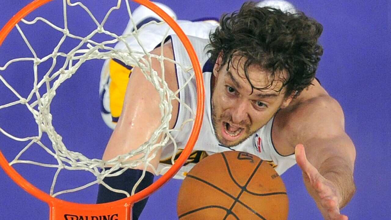 Spanish centre Pau Gasol