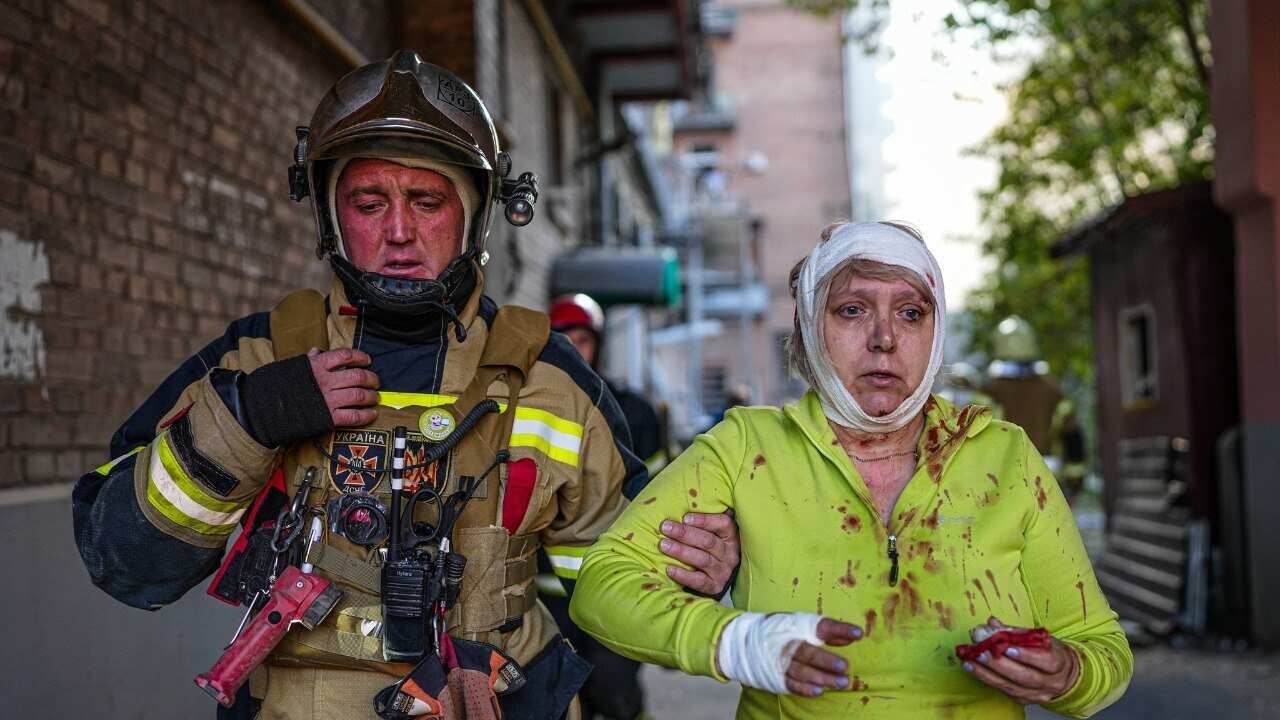 Russian attack leaves 8 dead in Ukraine's capital Kyiv