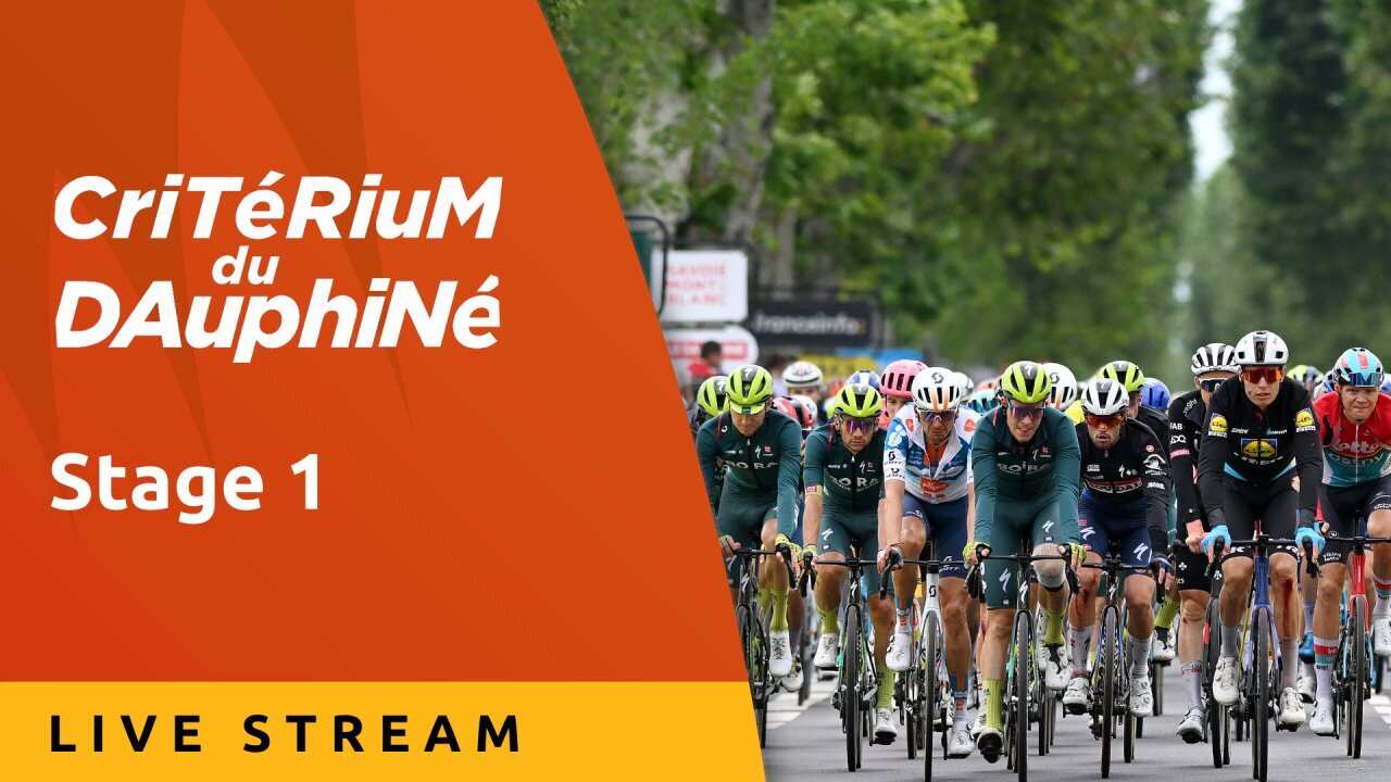 Stage 1 - Live Stream - Criterium du Dauphine 2025