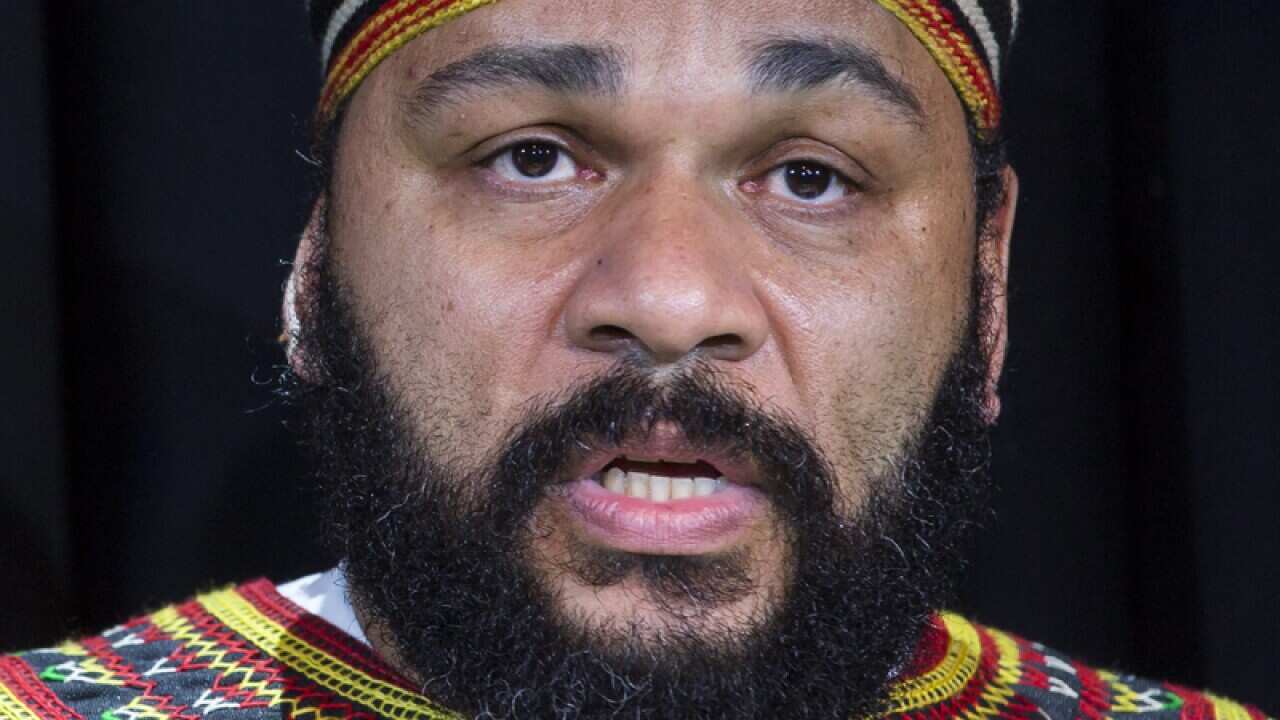 Controversial Franco-Cameroonian comedian Dieudonne M'bala M'bala
