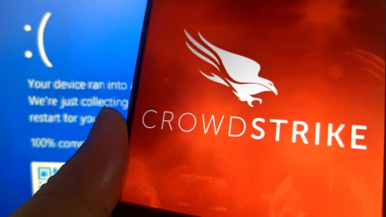 China: Illustration CrowdStrike Cause Microsoft Blue Screen of Death