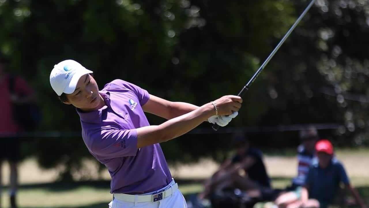Australian golfer Min Woo Lee