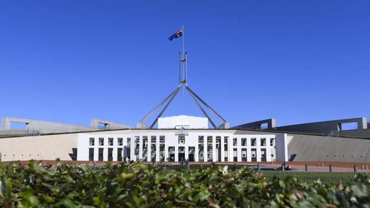 Parliament House in Canberra