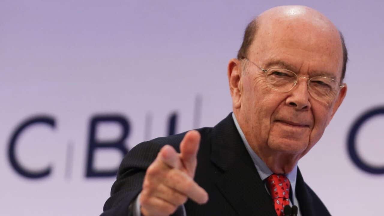 US Secretary of Commerce Wilbur Ross