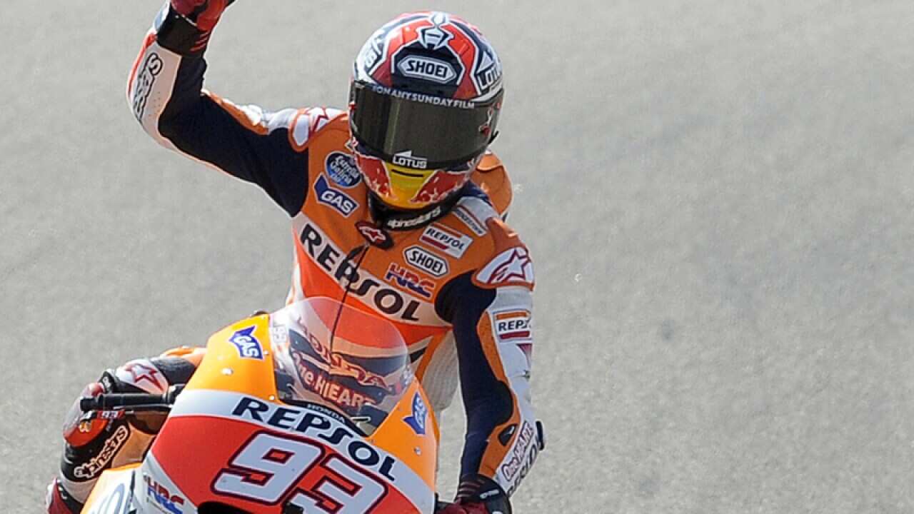 Spain's rider Marc Marquez