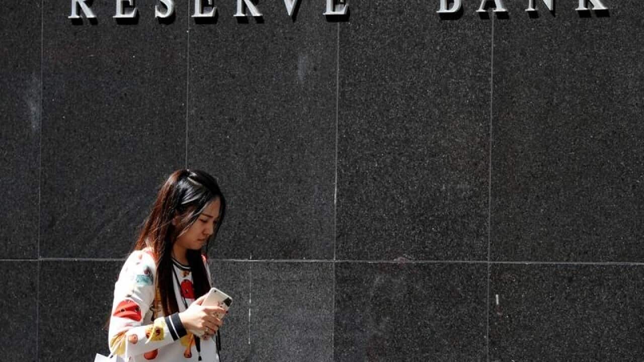 Reserve Bank of Australia signage
