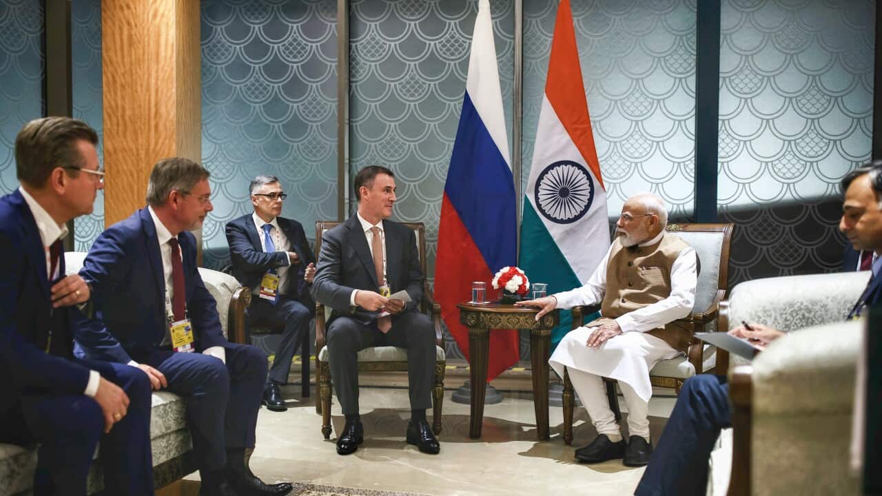 India: Russian Deputy PM Patrushev and Indian PM Modi meet for talks