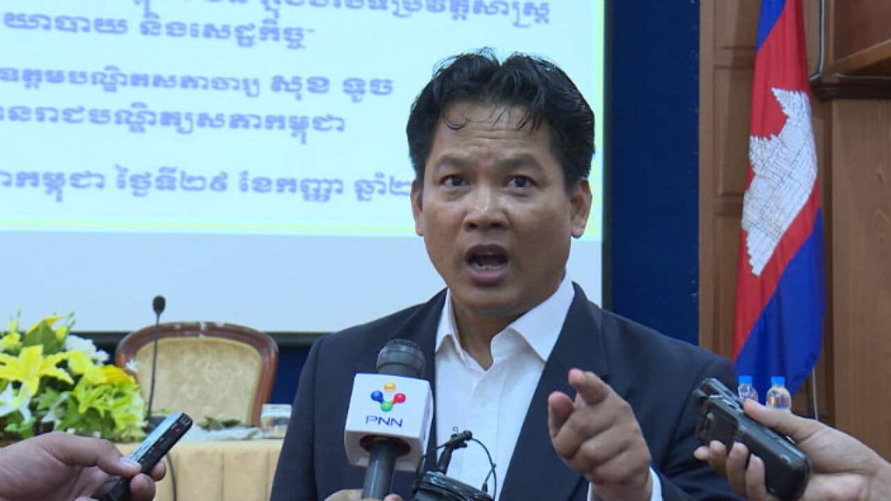 Dr. Sok Touch, president of the Royal Academy of Cambodia
