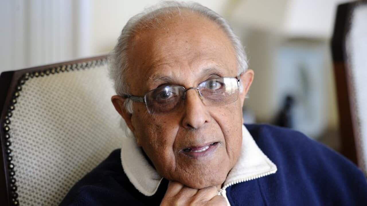82-year-old Ahmed Kathrada