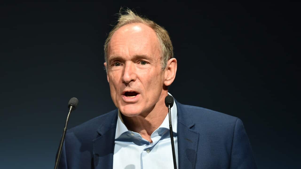 Tim Berners-Lee speaks at the Internet Governance Forum (IGF).