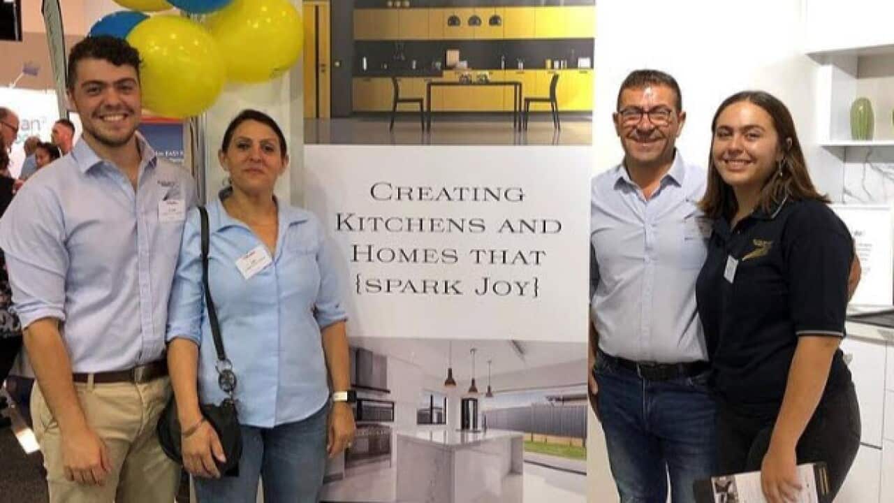 Jamal Esmaili and his family