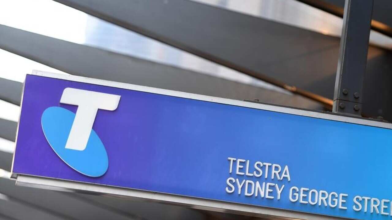 Telstra signage