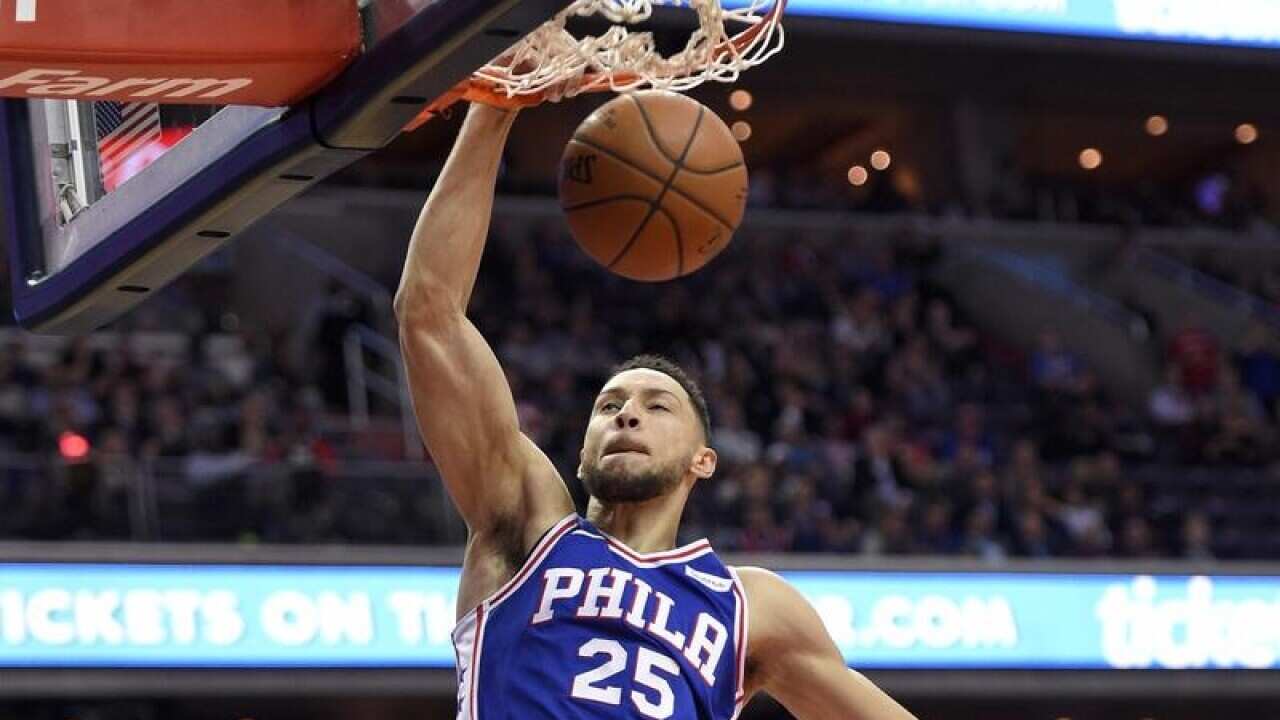 Philadelphia 76ers guard Ben Simmons