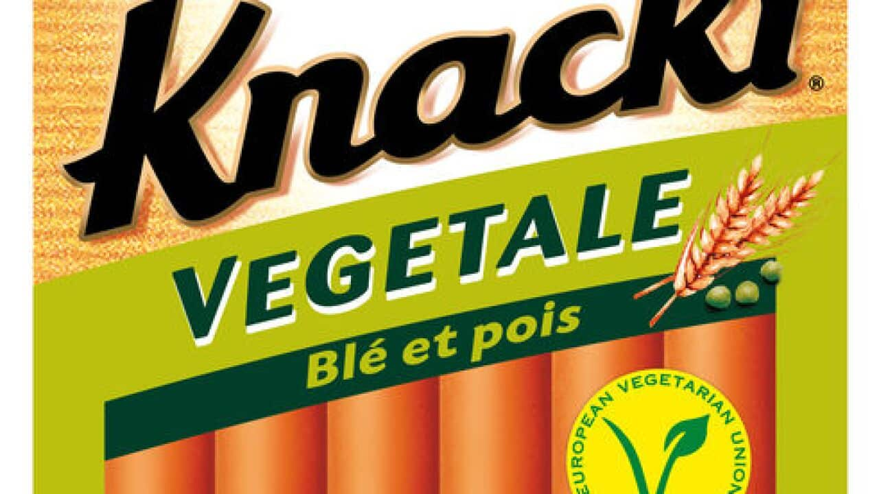 La saucisse Knacki en version végétarienne