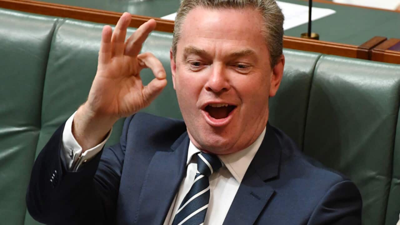 Defence Industry Minister Christopher Pyne