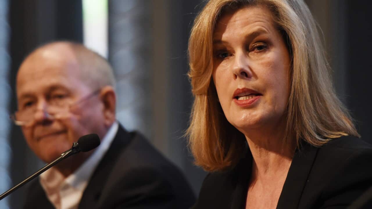 Ardent Leisure CEO Deborah Thomas (R) and chairman il Balnaves