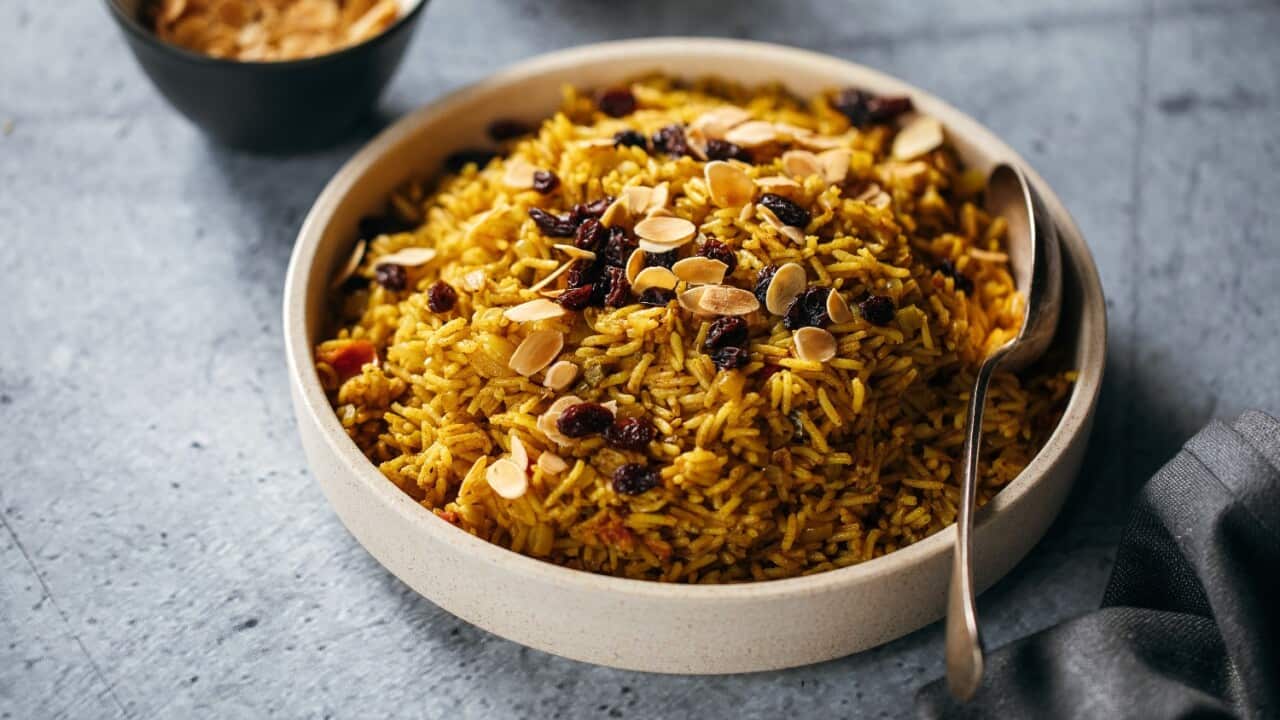 Yemeni spiced rice SBS The Cook Up with Adam Liaw