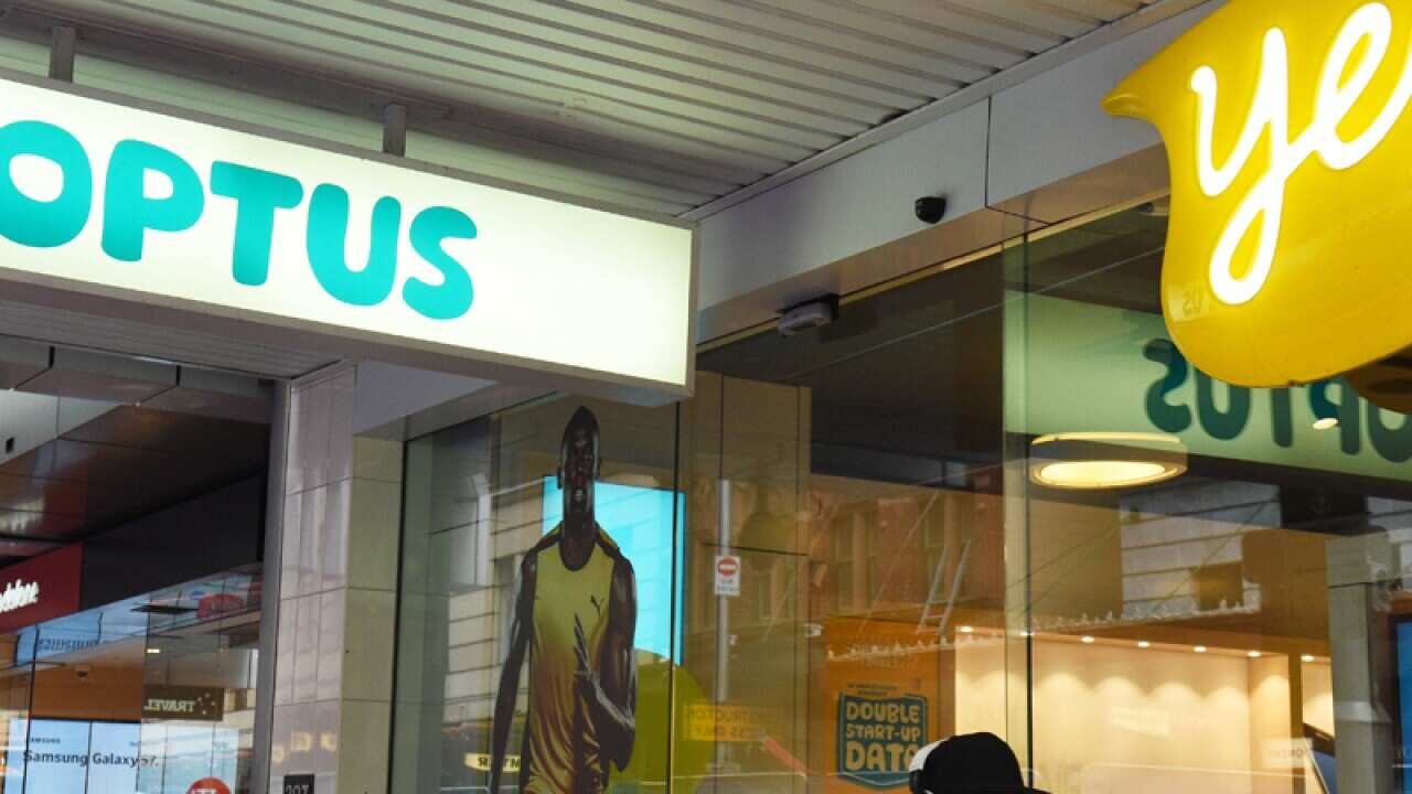 An Optus store