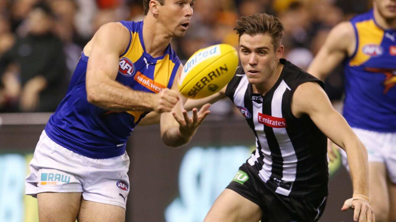 Jamie Cripps in action for West Coast.