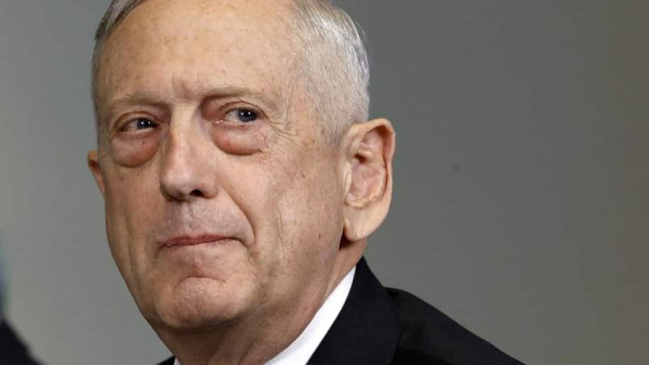 US Defence Secretary Jim Mattis
