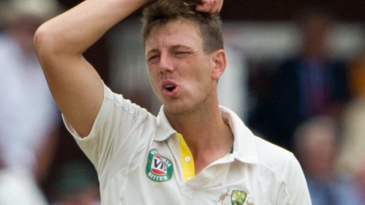 Australian pace bowler James Pattinson