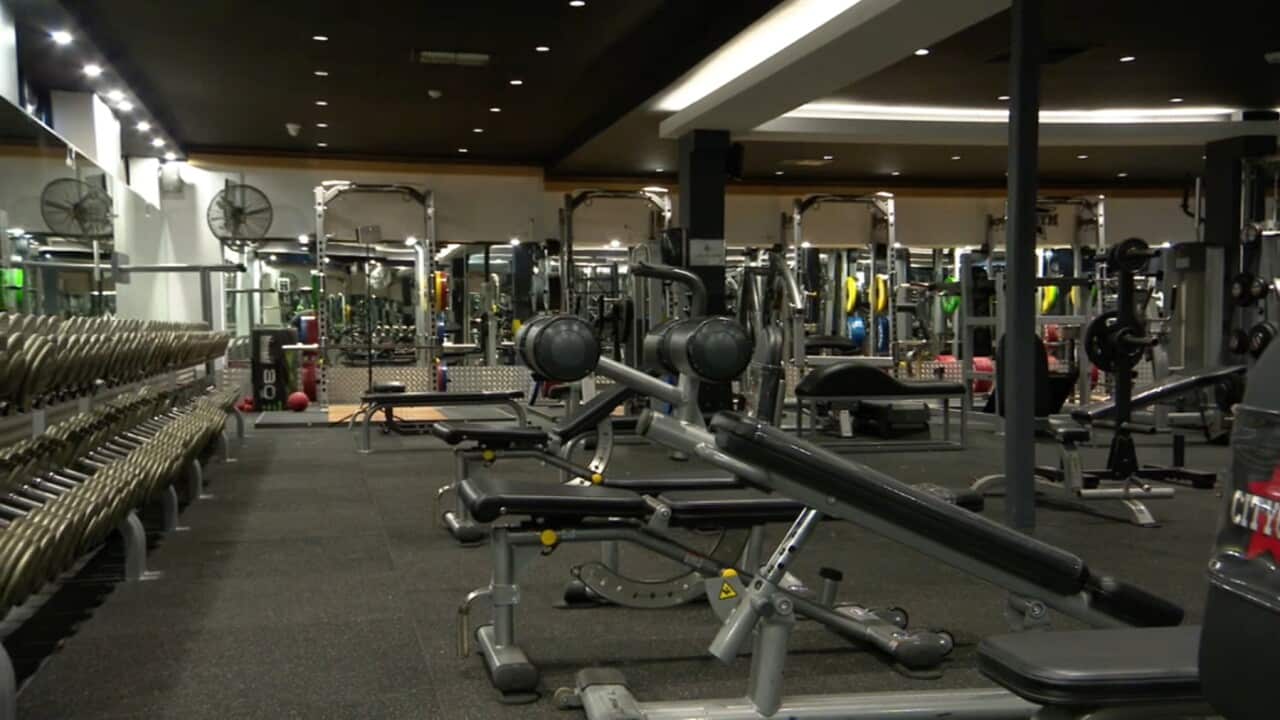 An empty Sydney city gym